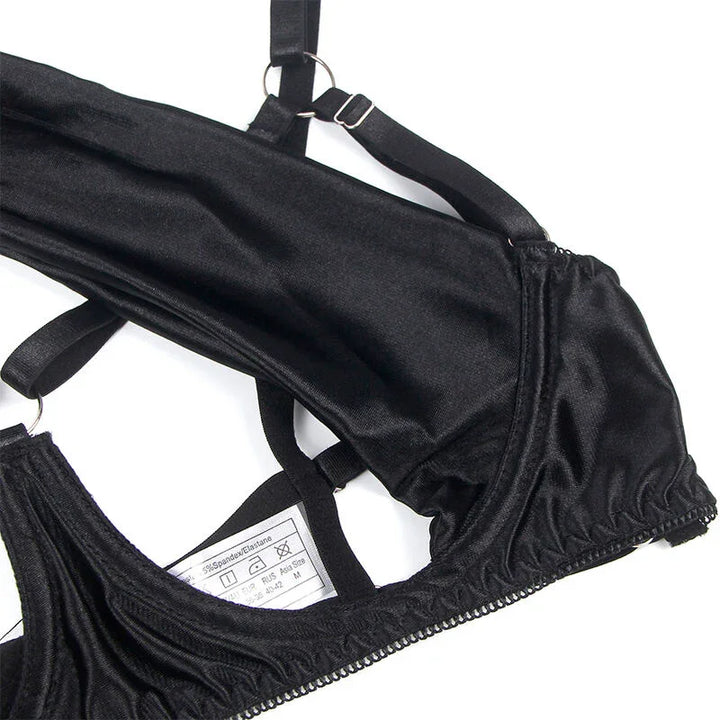 SUBBLIME - 955205 SET SUJETADOR CON LAZO NEGRO AJUSTABLE L/XL - Nuvica