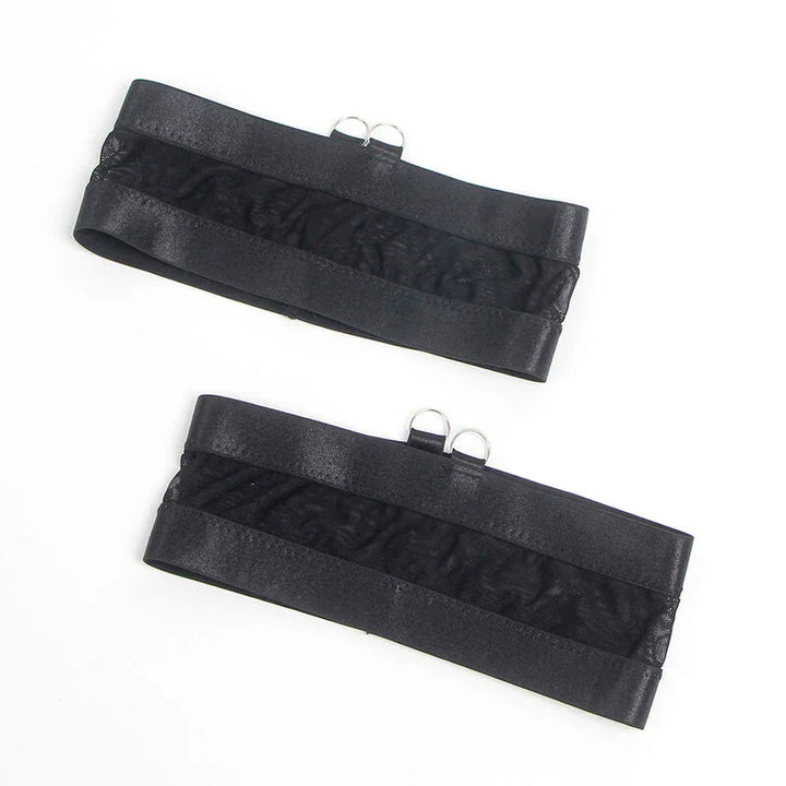 SUBBLIME - 955243 SET SUJETADOR CON LIGUERO BONDAGE NEGRO L/XL - Nuvica