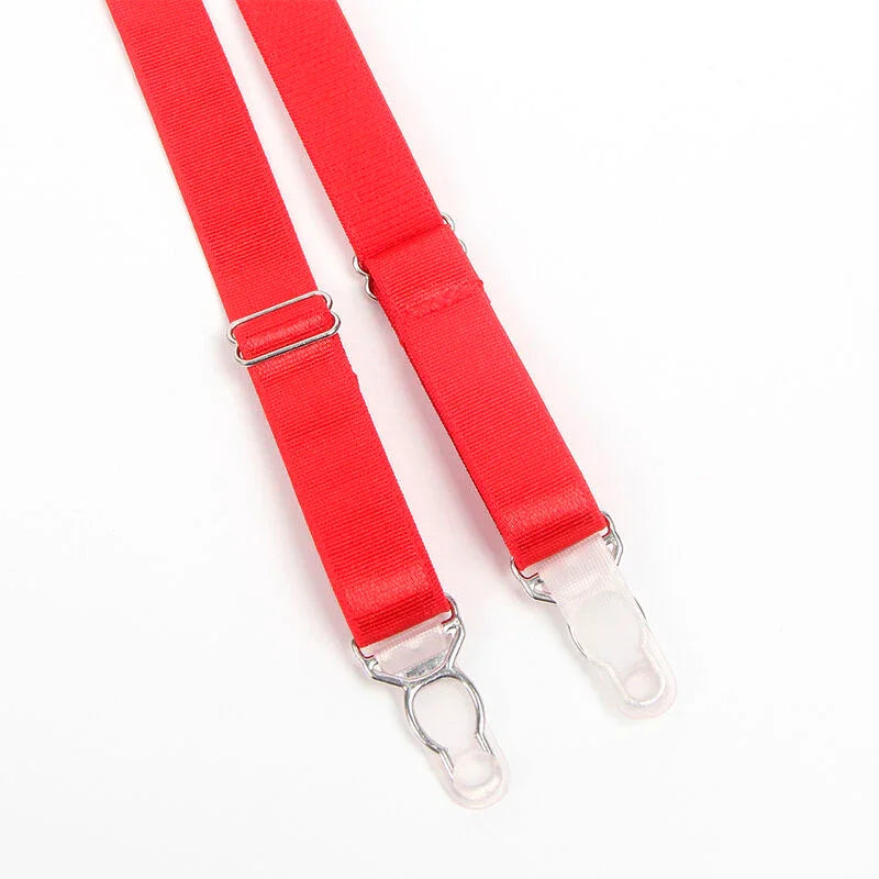SUBBLIME - 955267 SET SUJETADOR CON LIGUERO BONDAGE ROJO L/XL - Nuvica