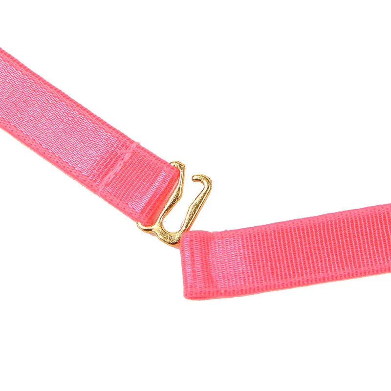 SUBBLIME - 955304 SET SUJETADOR CON COLLAR Y DETALLES PARA PIERNAS ROSA FLUORESCENTE L/XL - Nuvica