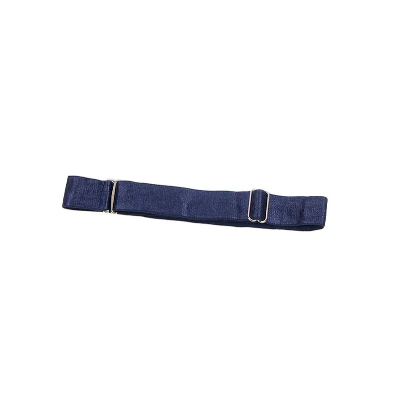SUBBLIME - 955410 VESTIDO CON TIRANTES DE CUERO AZUL S/M - Nuvica