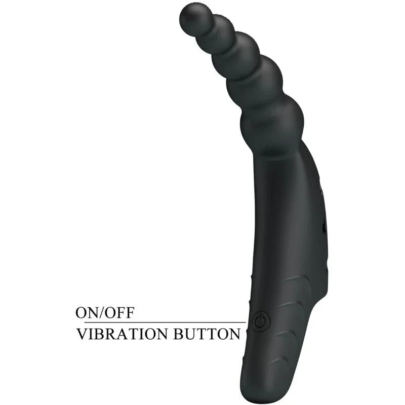PRETTY LOVE - JORDIN VIBRADOR DE DEDO 10 VIBRACIONES NEGRO - Nuvica
