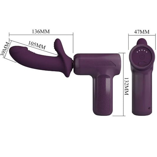 PRETTY LOVE - DJ SCHOLAR MASAJEADOR 5 CONFIGURACIONES MORADO - Nuvica