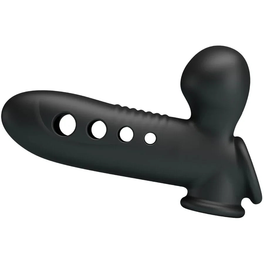 PRETTY LOVE - CRANE FUNDA PARA PENE CON AIRBAG NEGRO - Nuvica