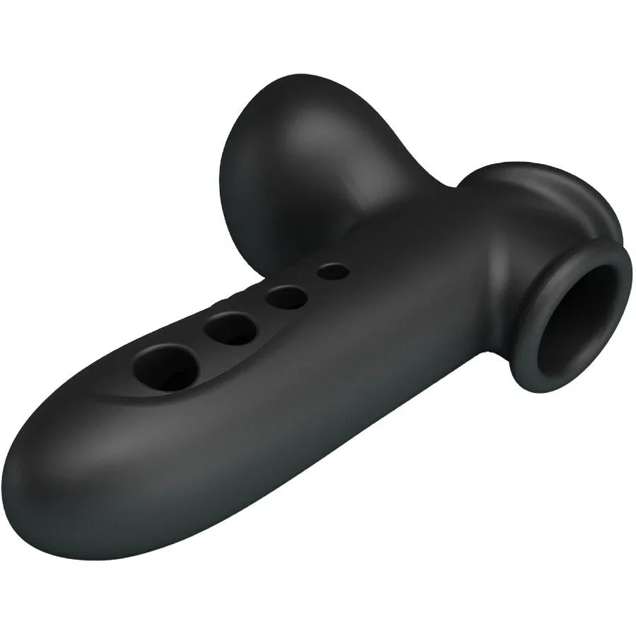 PRETTY LOVE - CRANE FUNDA PARA PENE CON AIRBAG NEGRO - Nuvica