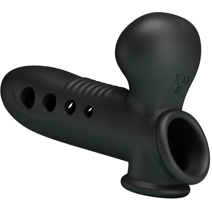 PRETTY LOVE - CRANE FUNDA PARA PENE CON AIRBAG NEGRO - Nuvica