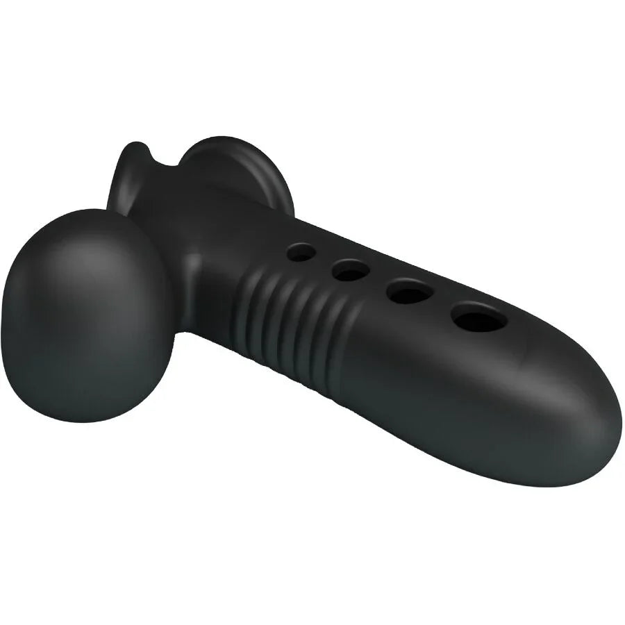 PRETTY LOVE - CRANE FUNDA PARA PENE CON AIRBAG NEGRO - Nuvica