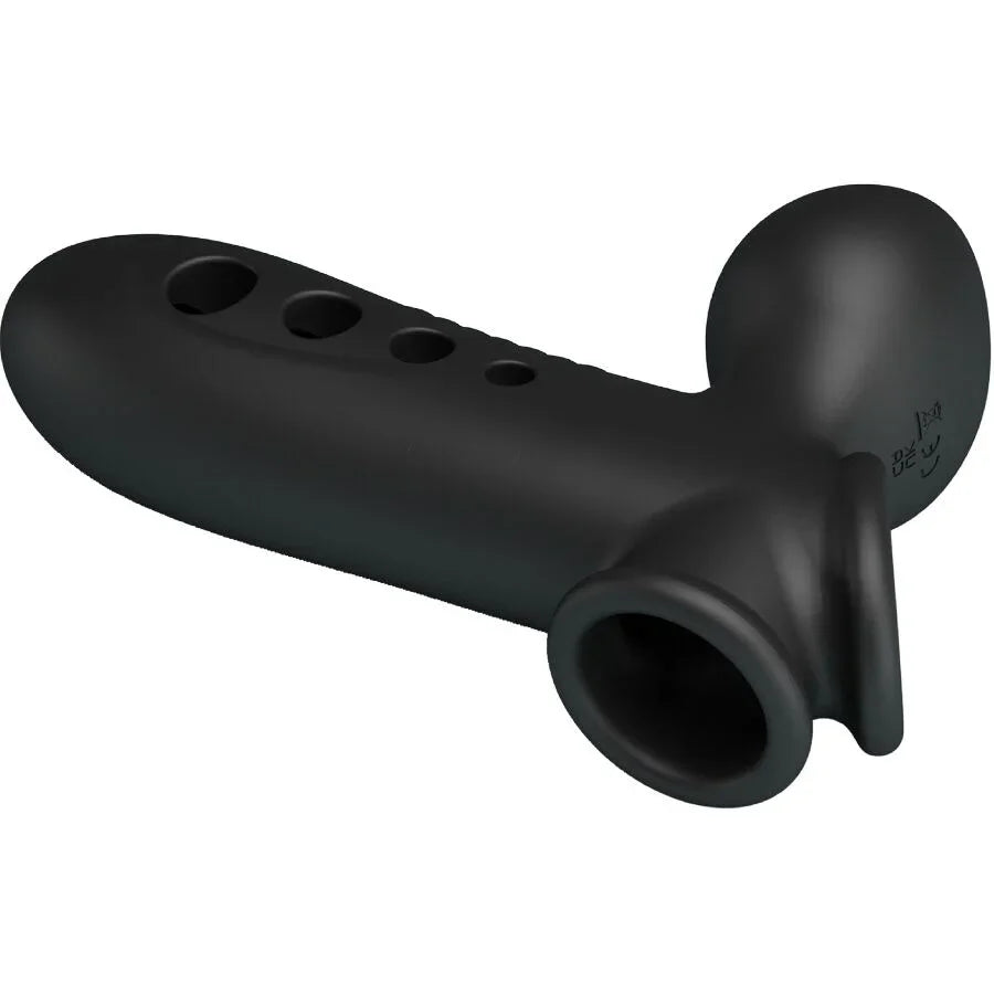 PRETTY LOVE - CRANE FUNDA PARA PENE CON AIRBAG NEGRO - Nuvica