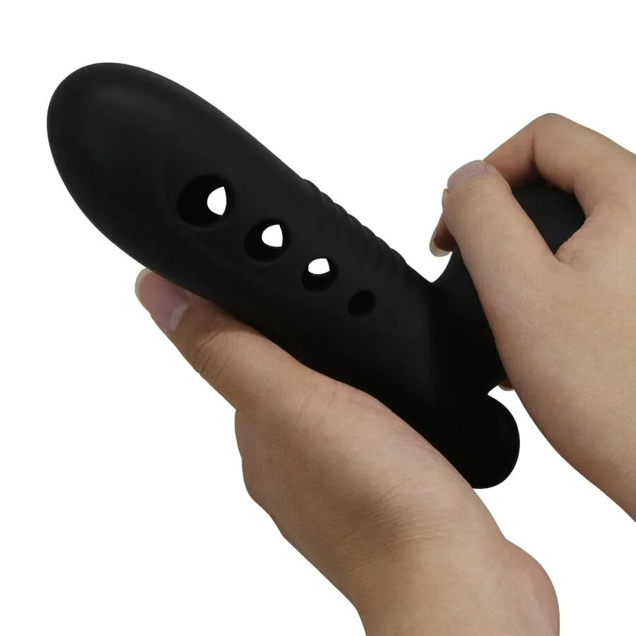 PRETTY LOVE - CRANE FUNDA PARA PENE CON AIRBAG NEGRO - Nuvica
