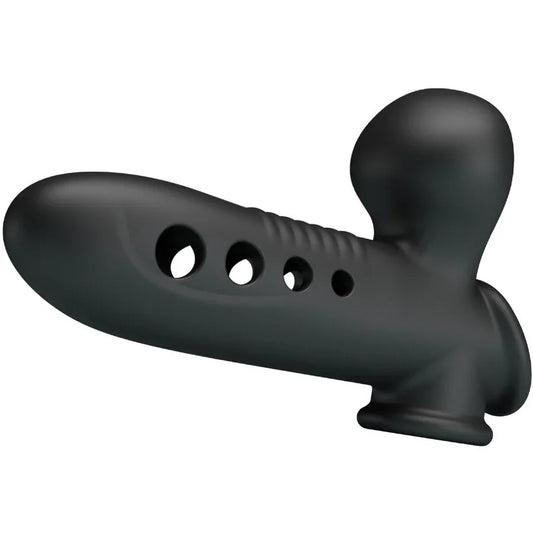 PRETTY LOVE - CRANE FUNDA PARA PENE CON AIRBAG NEGRO - Nuvica