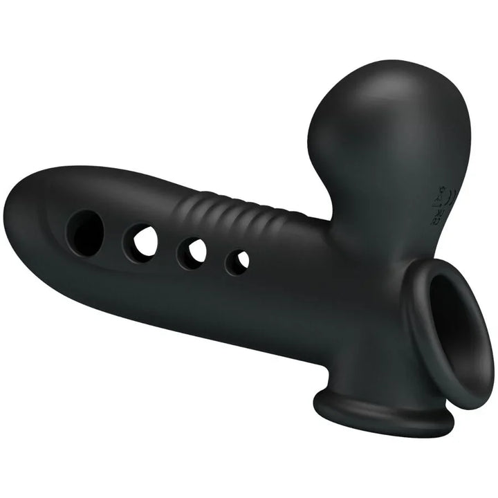 PRETTY LOVE - CRANE FUNDA PARA PENE CON AIRBAG NEGRO - Nuvica