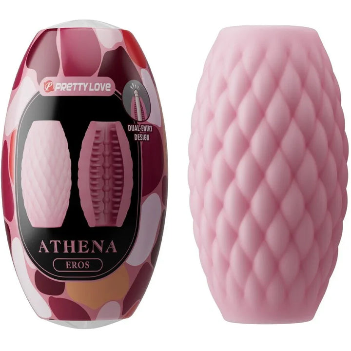 PRETTY LOVE - ATHENA EROS MASTURBADOR MASCULINO SILICONA ROSA - Nuvica