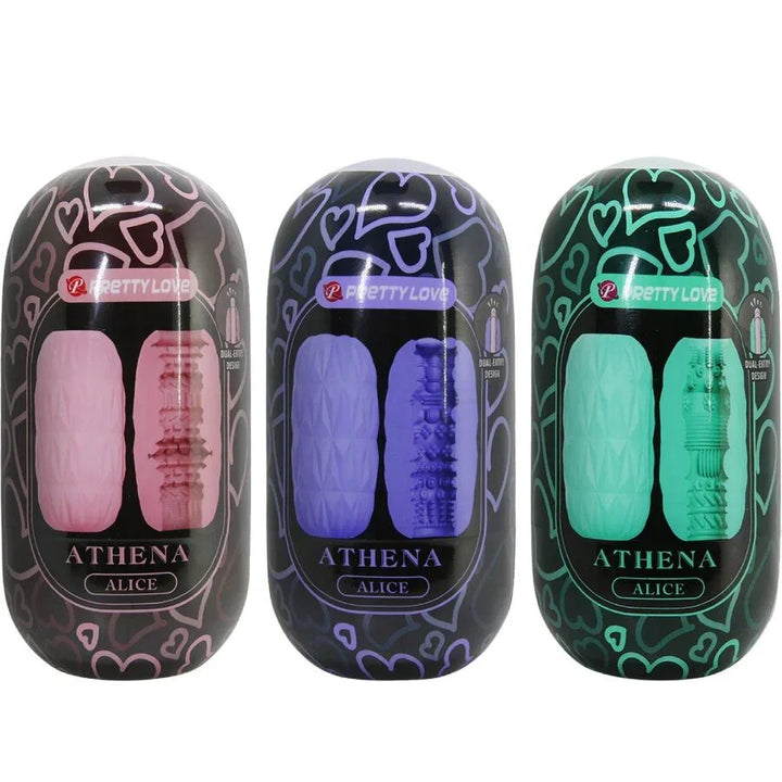 PRETTY LOVE - ATHENA ALICE PACK 15 MASTURBADORES MASCULINOS VARIOS - Nuvica