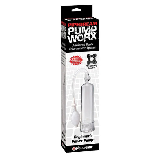 PUMP WORX - BOMBA DE ERECCION PRINCIPIANTES TRANSPARENTE - Nuvica