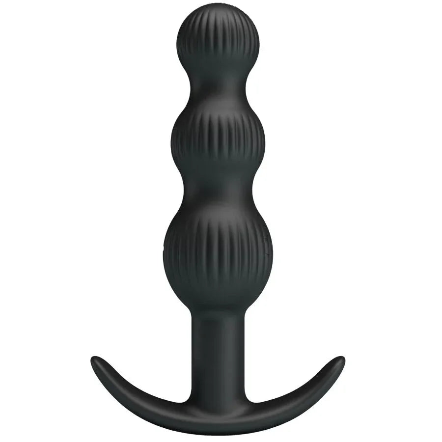 PRETTY LOVE - SIDNEY VIBRADOR ANAL 10 VIBRACIONES NEGRO - Nuvica
