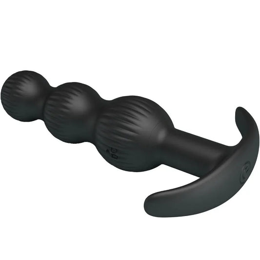 PRETTY LOVE - SIDNEY VIBRADOR ANAL 10 VIBRACIONES NEGRO - Nuvica