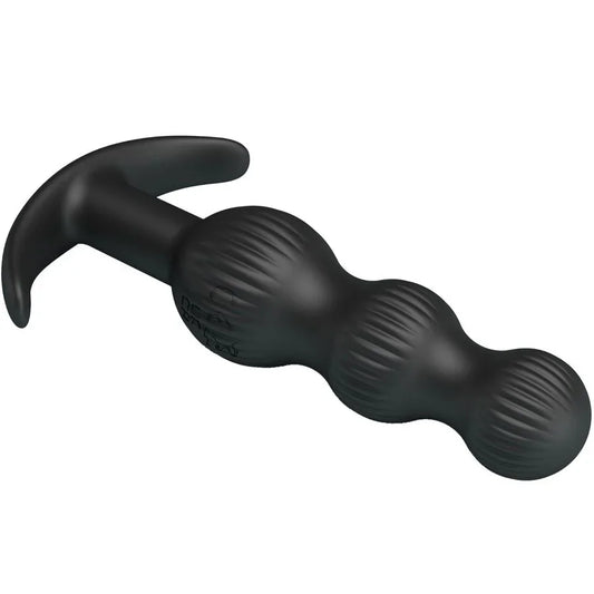 PRETTY LOVE - SIDNEY VIBRADOR ANAL 10 VIBRACIONES NEGRO - Nuvica