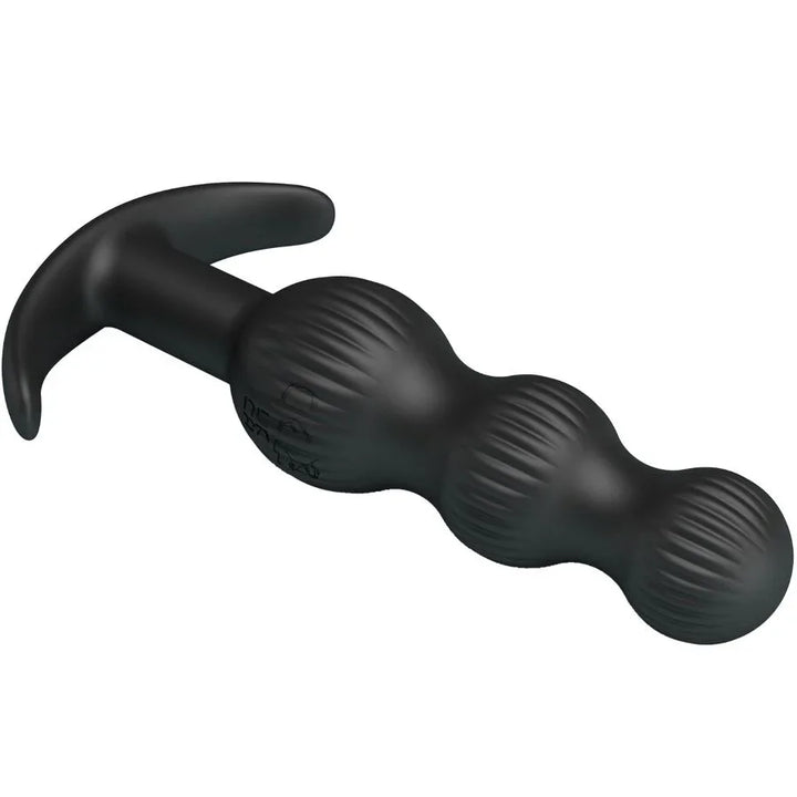 PRETTY LOVE - SIDNEY VIBRADOR ANAL 10 VIBRACIONES NEGRO - Nuvica