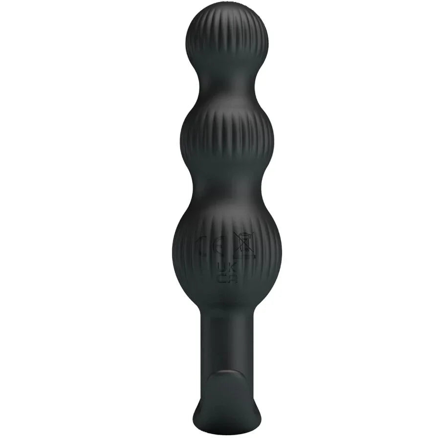 PRETTY LOVE - SIDNEY VIBRADOR ANAL 10 VIBRACIONES NEGRO - Nuvica