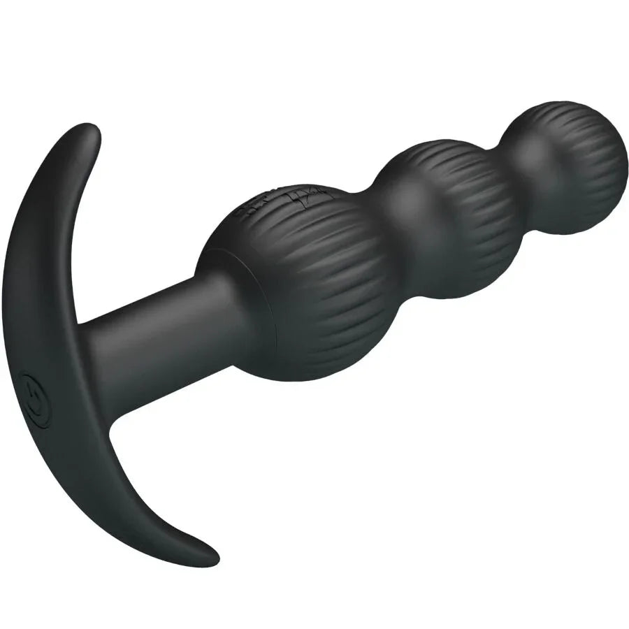 PRETTY LOVE - SIDNEY VIBRADOR ANAL 10 VIBRACIONES NEGRO - Nuvica