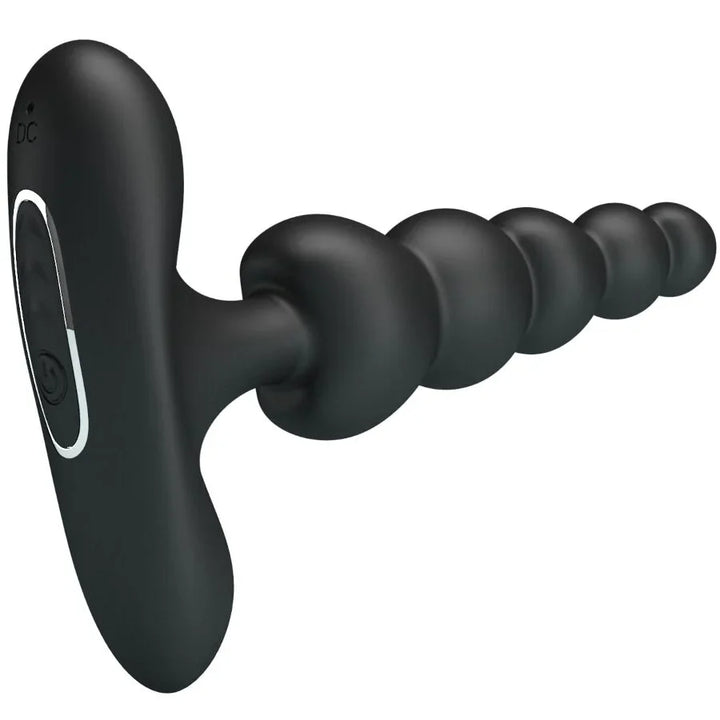 PRETTY LOVE - CORBAN VIBRADOR ANAL 10 VIBRACIONES NEGRO - Nuvica