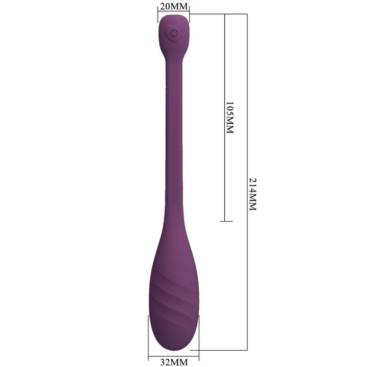 PRETTY LOVE - LEVIATHAN VIBRADOR CONTROLADO POR APP MORADO - Nuvica