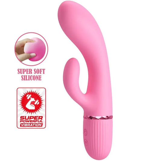 PRETTY LOVE - MARSKI VIBRADOR RABBIT & PUNTO G ROSA - Nuvica