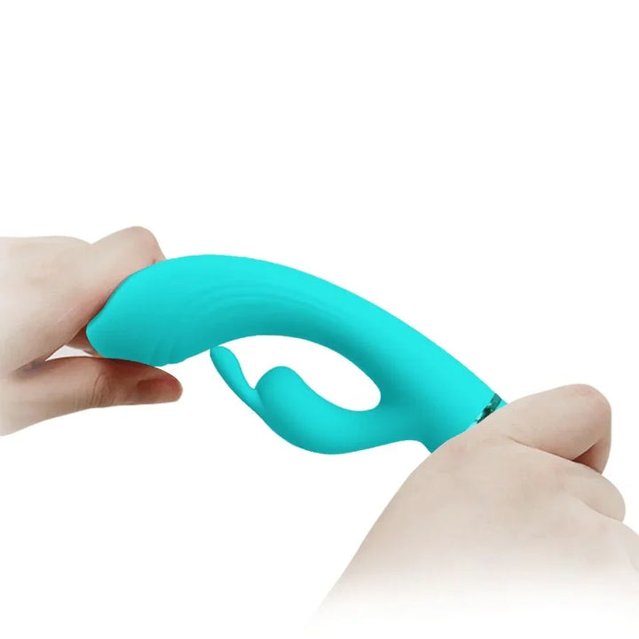 PRETTY LOVE - SCOCCO VIBRADOR RABBIT TURQUESA - Nuvica