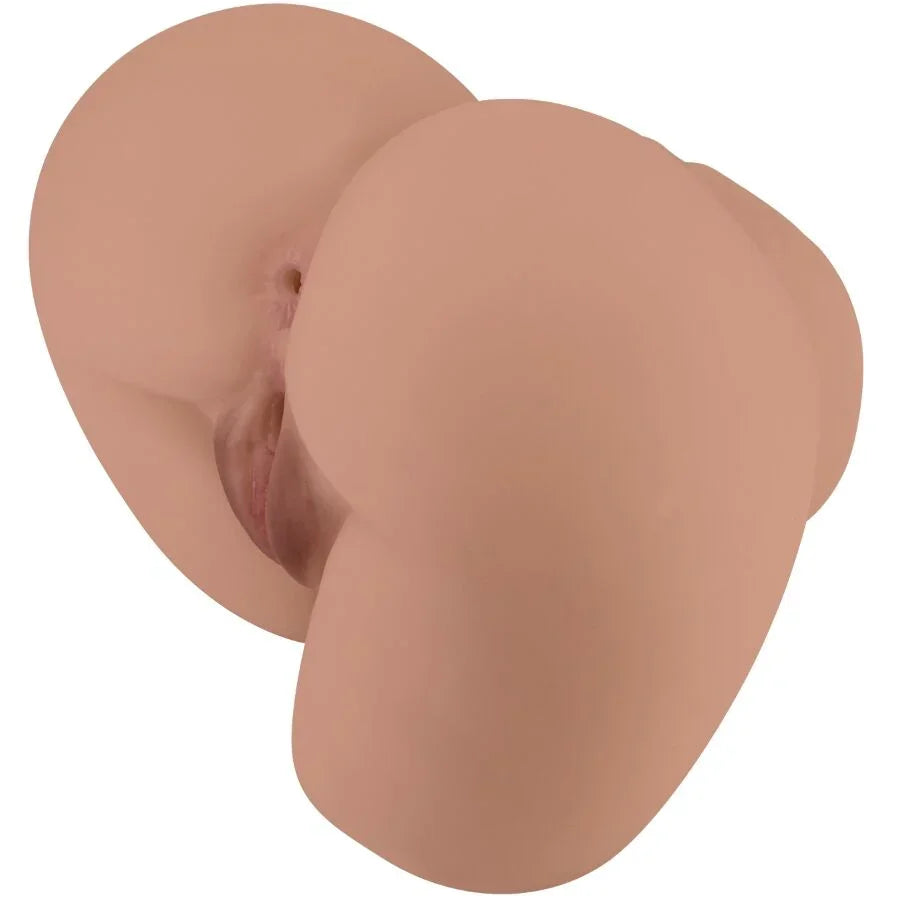 CRAZY BULL - BERNACE TRASERO VIBRADOR CON VAGINA Y ANO REALÍSTICO NATURAL CONTROL REMOTO - Nuvica