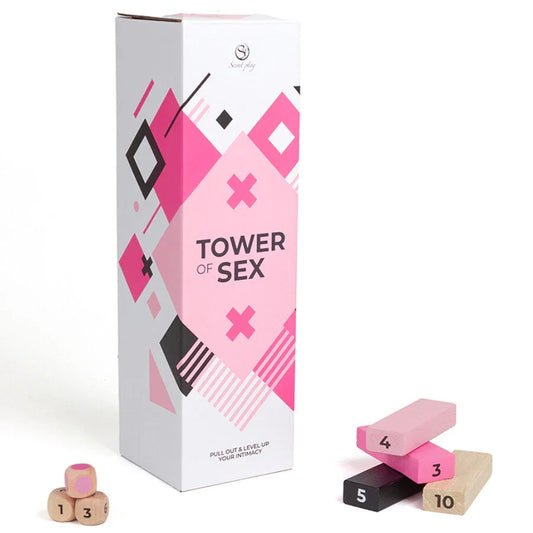 SECRETPLAY - JUEGO DE MADERA TOWER OF SEX - Nuvica