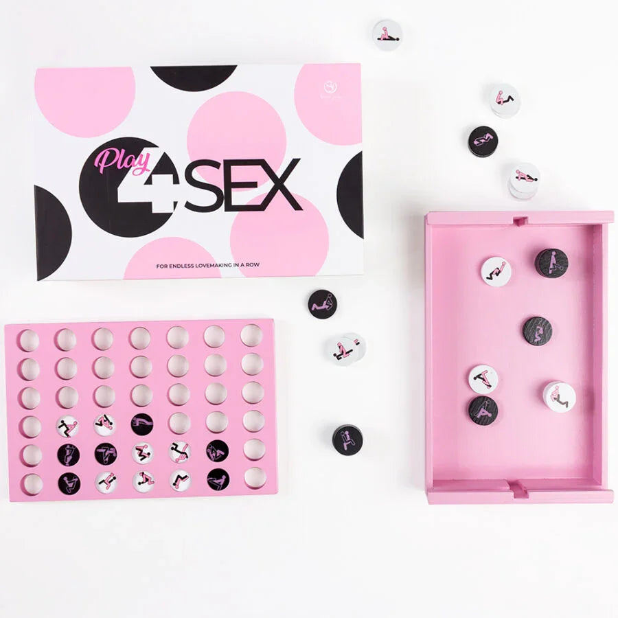 SECRETPLAY - JUEGO DE MADERA PLAY4SEX - Nuvica
