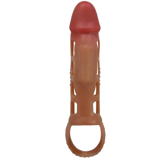PRETTY LOVE - PRESTON FUNDA PARA PENE CON VIBRACIÓN DE 18 CM - Nuvica