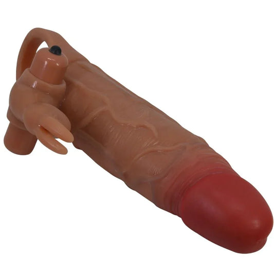 PRETTY LOVE - OSMAR FUNDA PARA PENE + ESTIMULADOR DE CLÍTORIS CON VIBRACIÓN - Nuvica