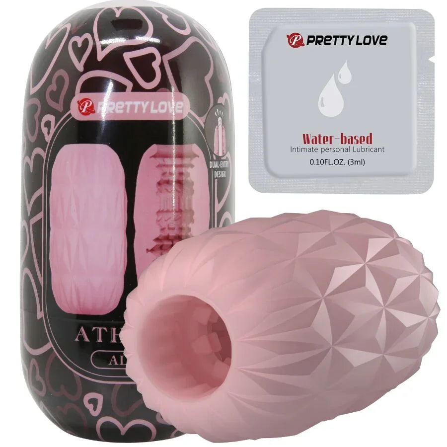 PRETTY LOVE - ATHENA ALICE MASTURBADOR MASCULINO ROSA - Nuvica