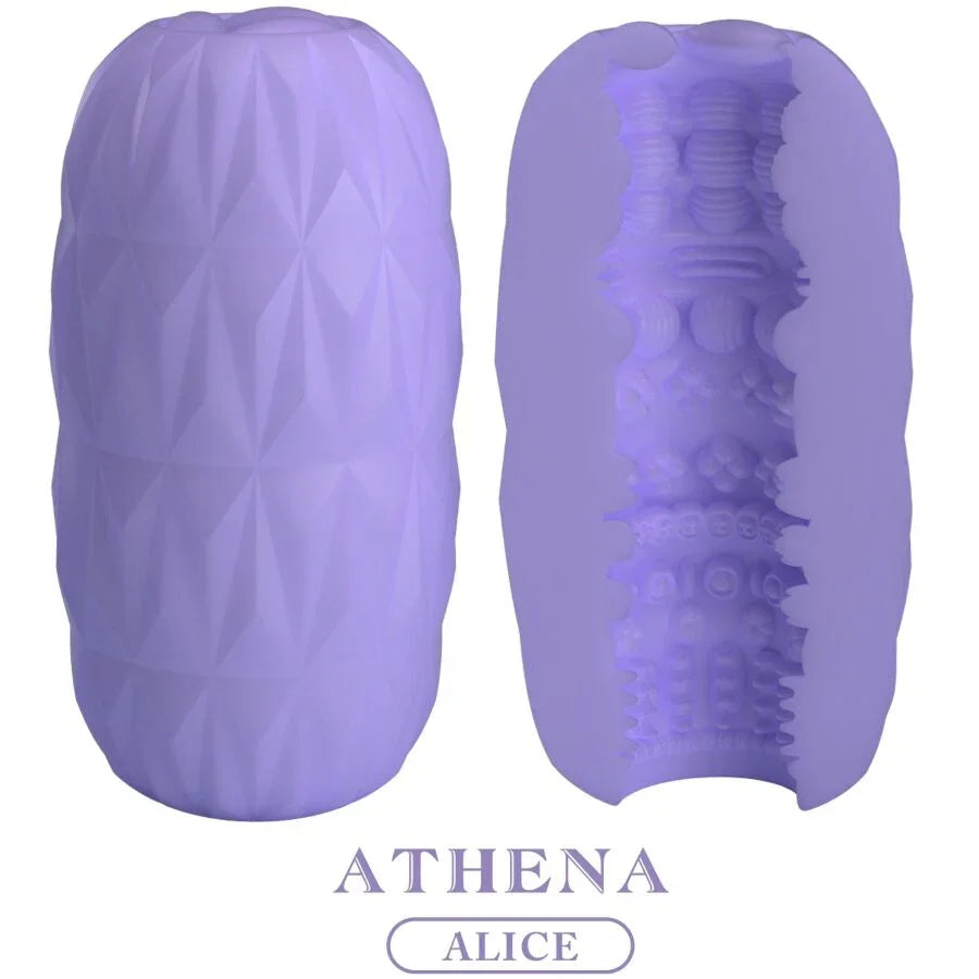 PRETTY LOVE - ATHENA ALICE MASTURBADOR MASCULINO MORADO - Nuvica