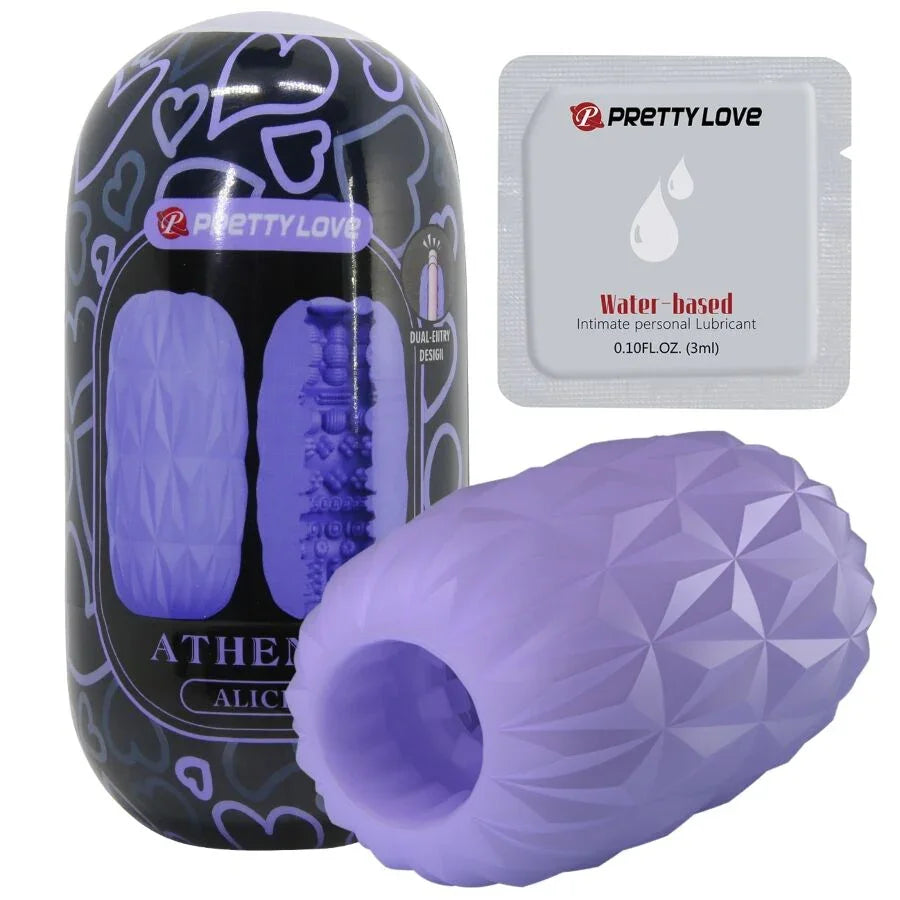 PRETTY LOVE - ATHENA ALICE MASTURBADOR MASCULINO MORADO - Nuvica