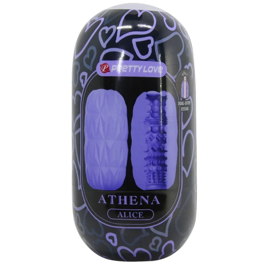 PRETTY LOVE - ATHENA ALICE MASTURBADOR MASCULINO MORADO - Nuvica