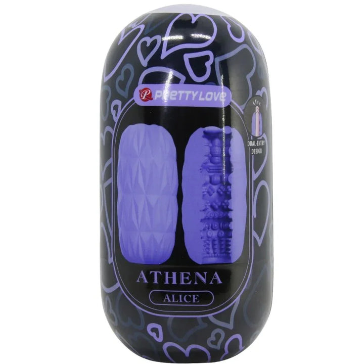 PRETTY LOVE - ATHENA ALICE MASTURBADOR MASCULINO MORADO - Nuvica