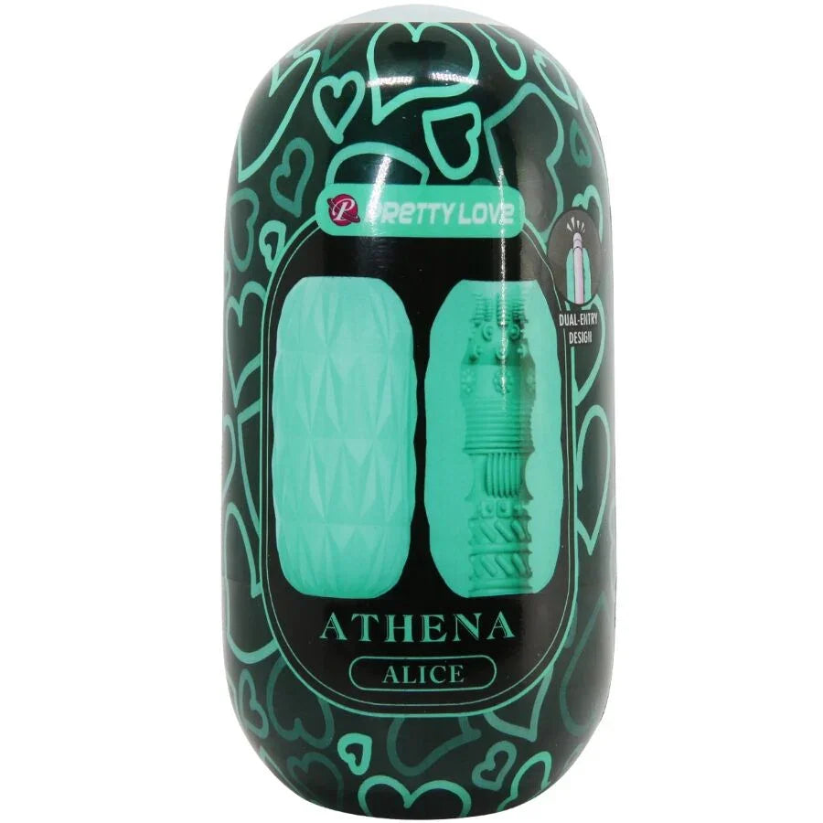 PRETTY LOVE - ATHENA ALICE MASTURBADOR MASCULINO TURQUESA - Nuvica