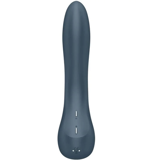 SATISFYER - G-SPOT WAVE 4 VIBRADOR 12 PROGRAMAS DE VIBRACIÓN GRIS OSCURO - Nuvica