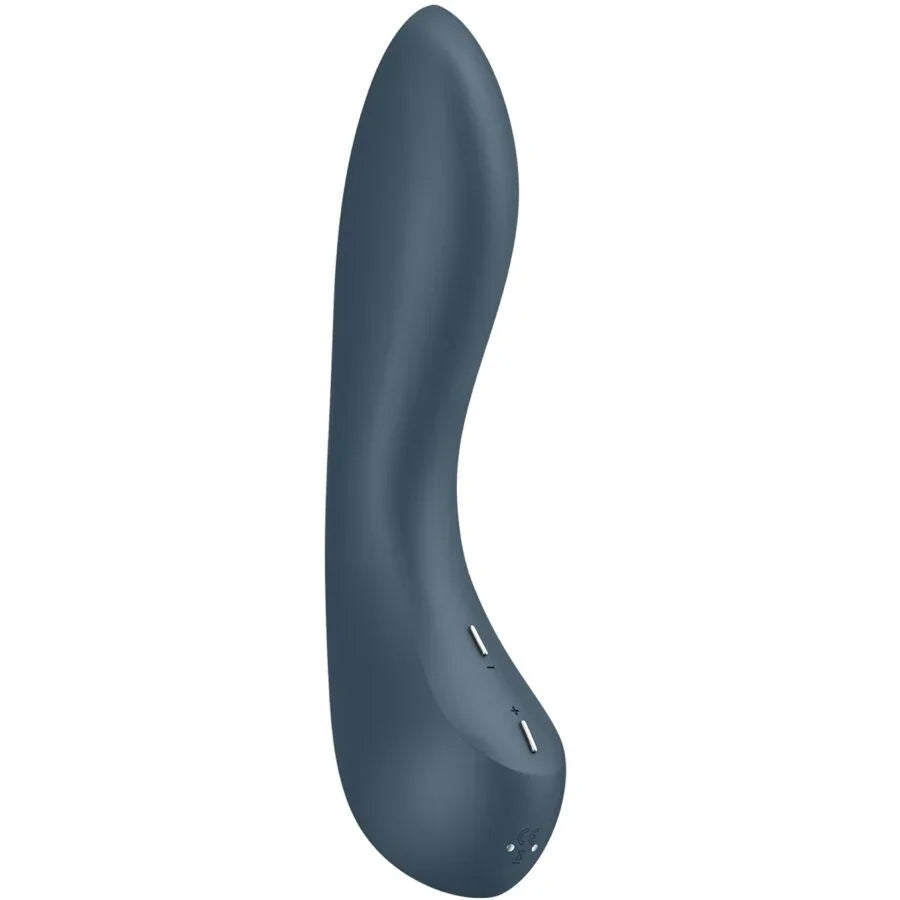 SATISFYER - G-SPOT WAVE 4 VIBRADOR 12 PROGRAMAS DE VIBRACIÓN GRIS OSCURO - Nuvica