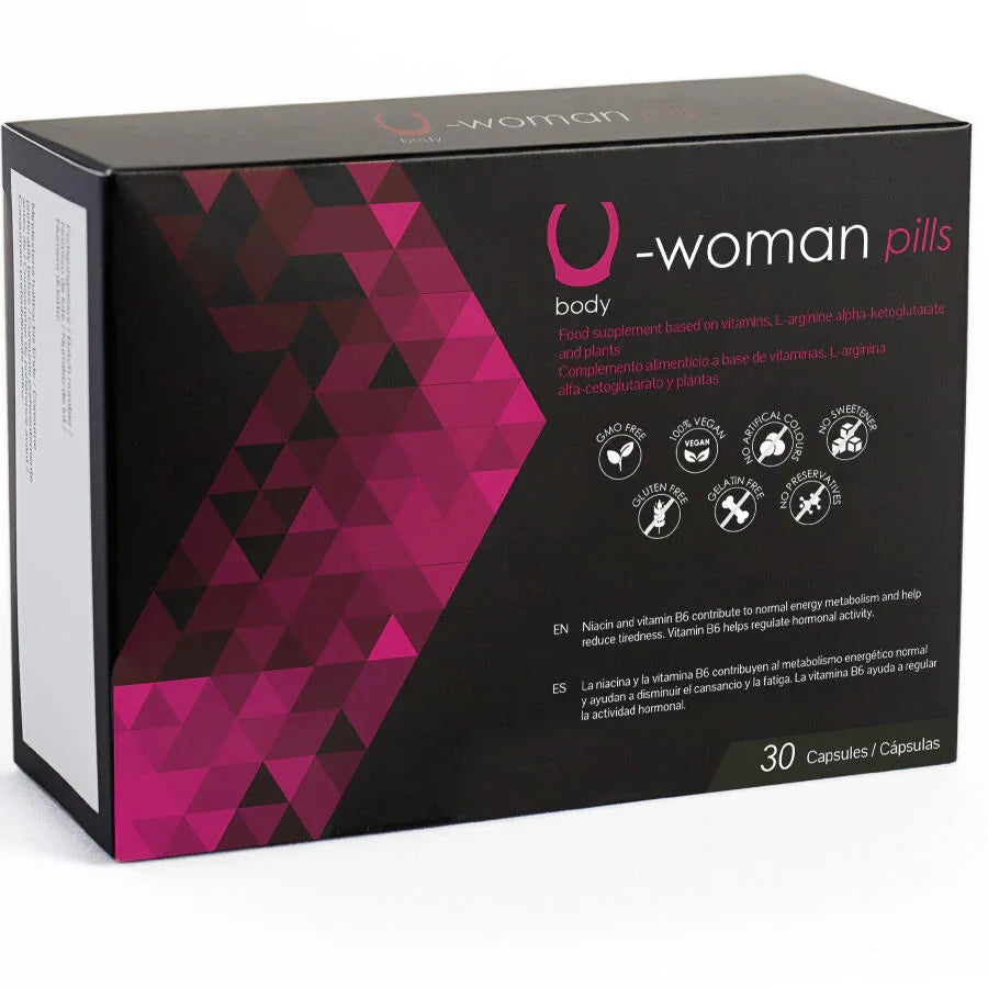 500 COSMETICS - U-WOMAN AUMENTO LÍBIDO FEMENINA - 30 CÁPSULAS - Nuvica