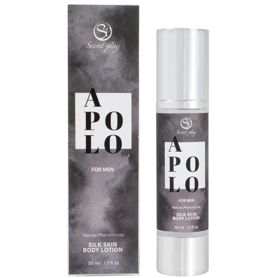 SECRETPLAY - APOLO LOCIÓN PIEL DE SEDA PARA HOMBRES 50 ML - Nuvica