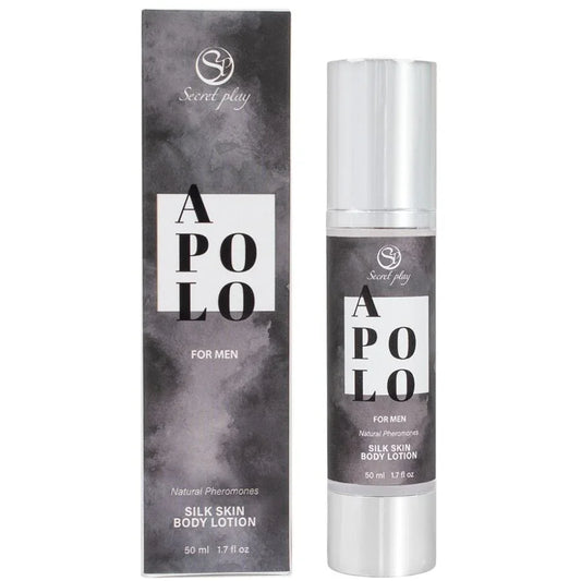 SECRETPLAY - APOLO LOCIÓN PIEL DE SEDA PARA HOMBRES 50 ML - Nuvica