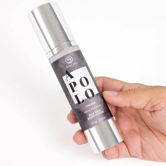 SECRETPLAY - APOLO LOCIÓN PIEL DE SEDA PARA HOMBRES 50 ML - Nuvica