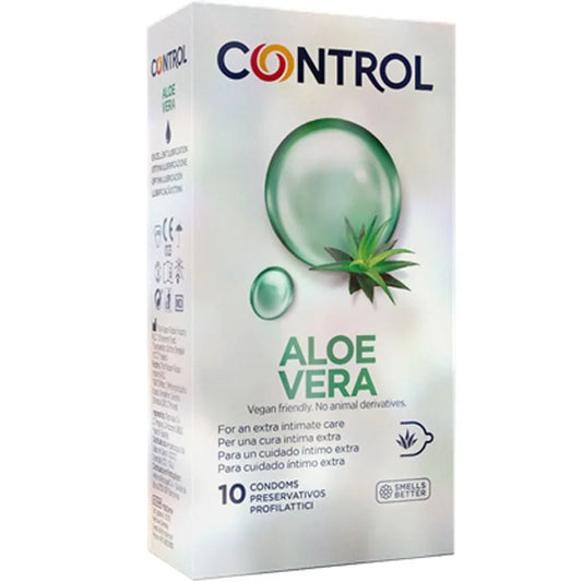CONTROL - PRESERVATIVOS CON ALOE VERA 10 UNIDADES - Nuvica