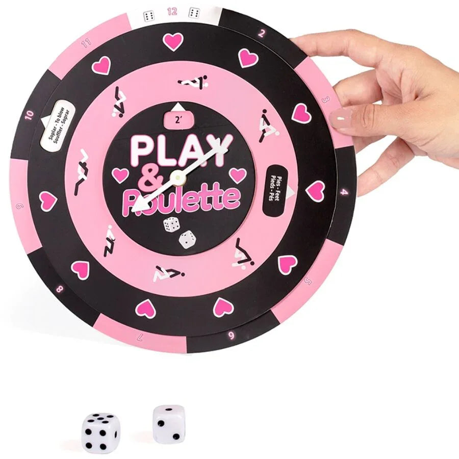 SECRETPLAY - PLAY & ROULETTE JUEGO DE DADOS Y RULETA (ES/PT/EN/FR) - Nuvica