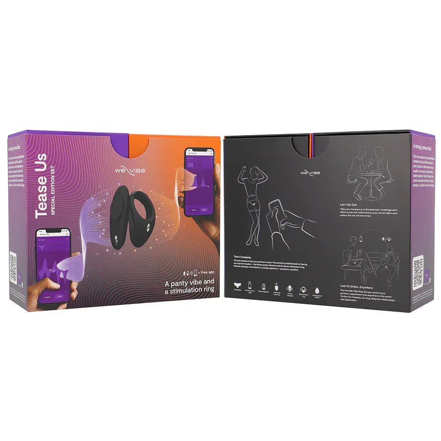 WE-VIBE - TEASE US SET BOND + MOXIE - Nuvica