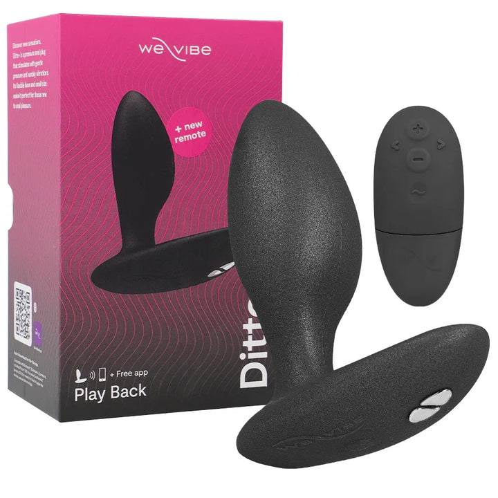 WE-VIBE - VECTOR+ MASAJEADOR DE PRÓSTATA NEGRO - Nuvica