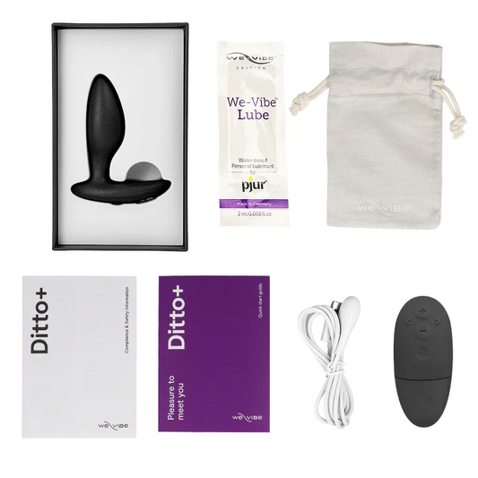 WE-VIBE - VECTOR+ MASAJEADOR DE PRÓSTATA NEGRO - Nuvica